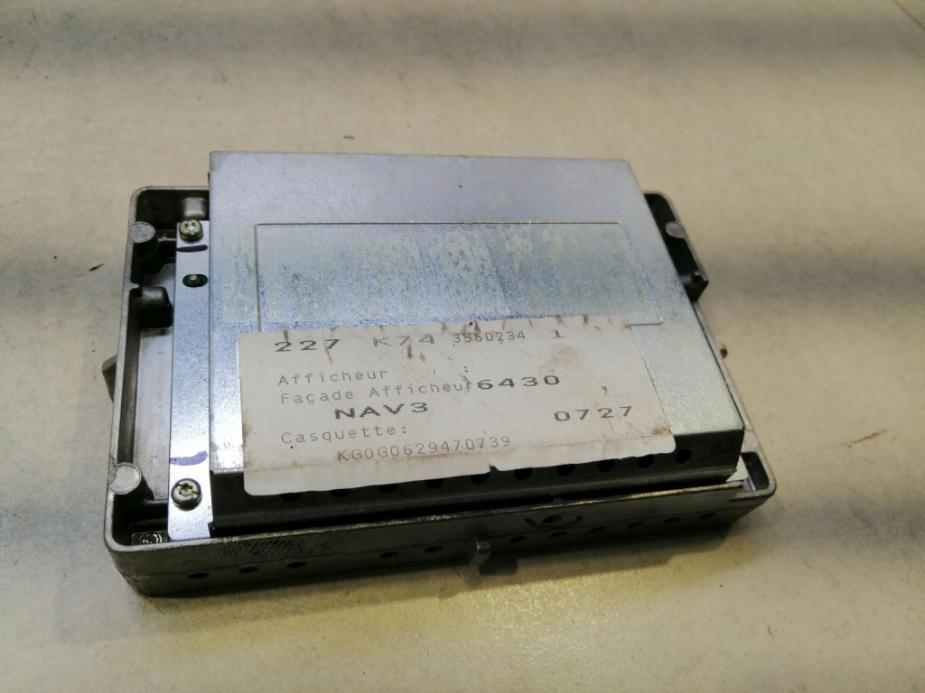 фото №2, Дисплей экран навигации renault laguna ii