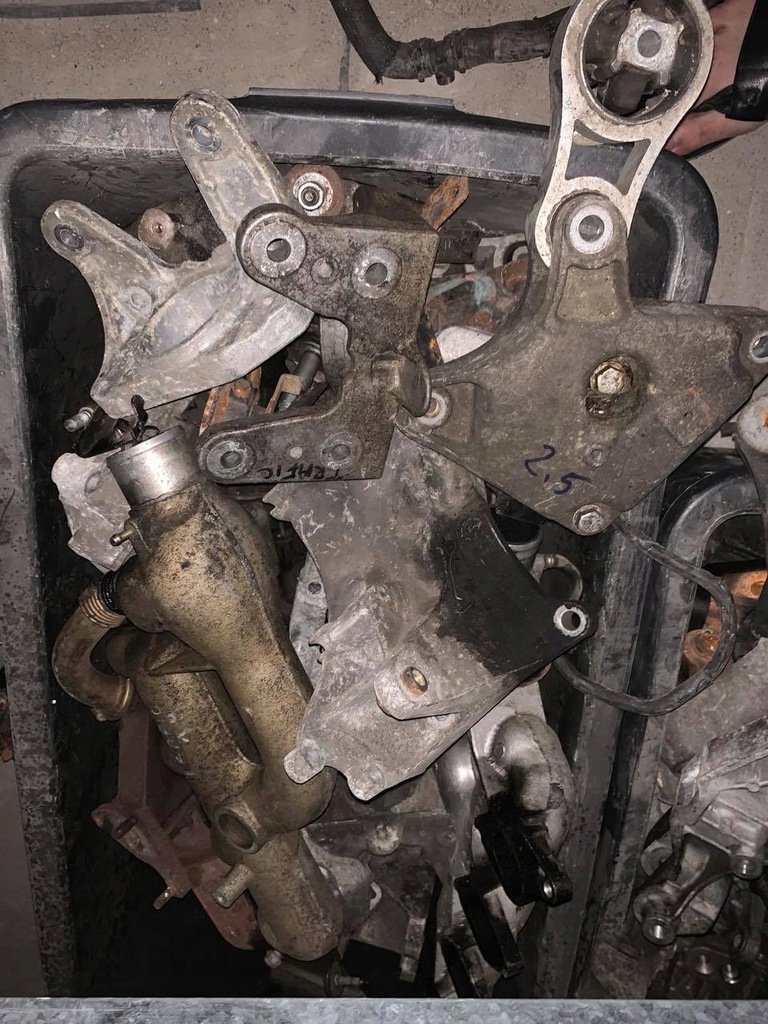 фото №4, Renault trafic opel vivaro ii 1,9 кронштейн кронштейн подушка ósemka