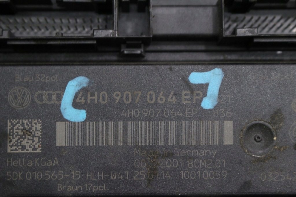 фото №5, Модуль блок керування комфорту 4h0907064ep audi a7