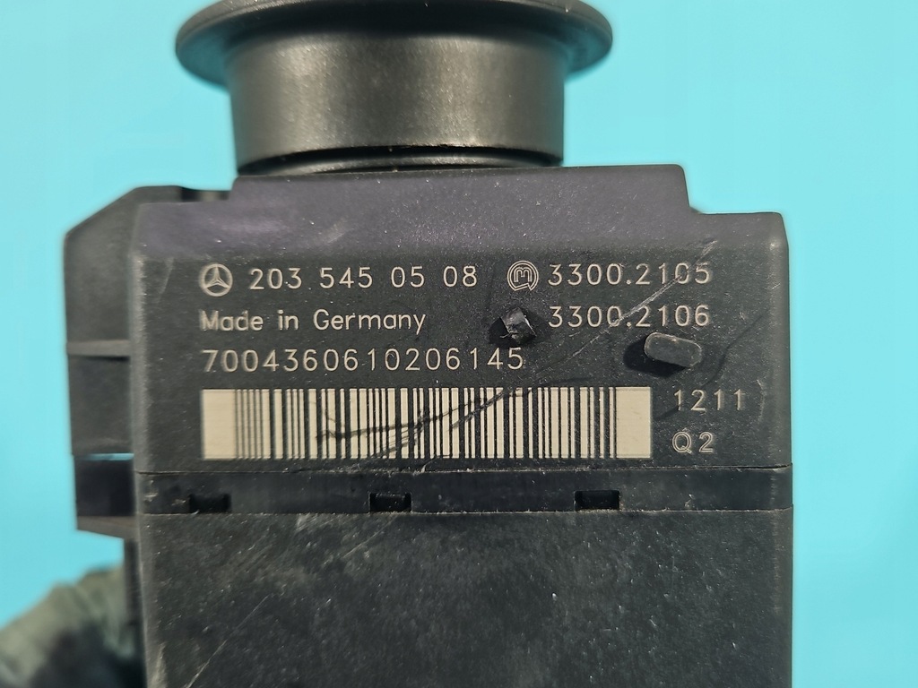 фото №8, Замок запалювання ключ вкладка mercedes w203 2035450508