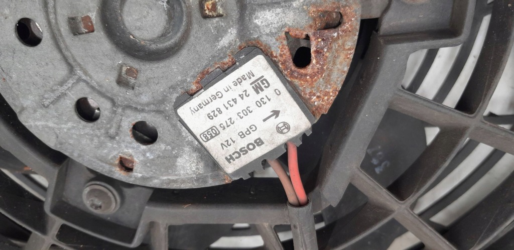 Opel zafira a astra 2 электрический вентилятор радиатора 0130303275 с Разборки