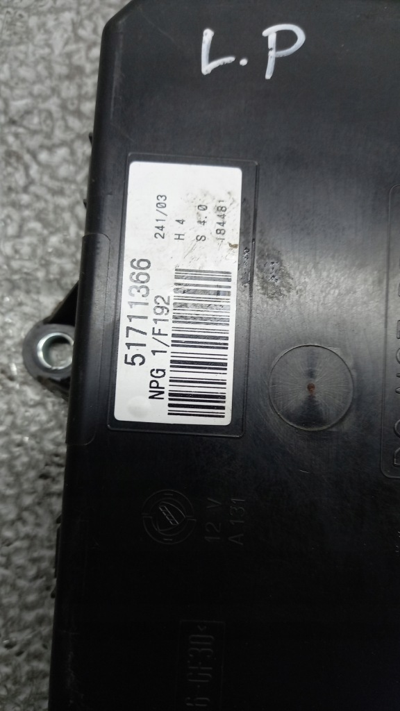 фото №2, Модуль дверь левый перед fiat stilo 03r 1.9td