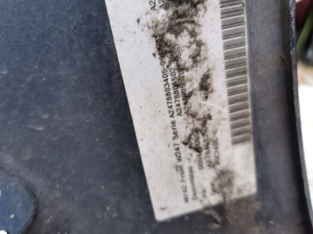 фото №8, Бампер перед mercedes b-klasa w247