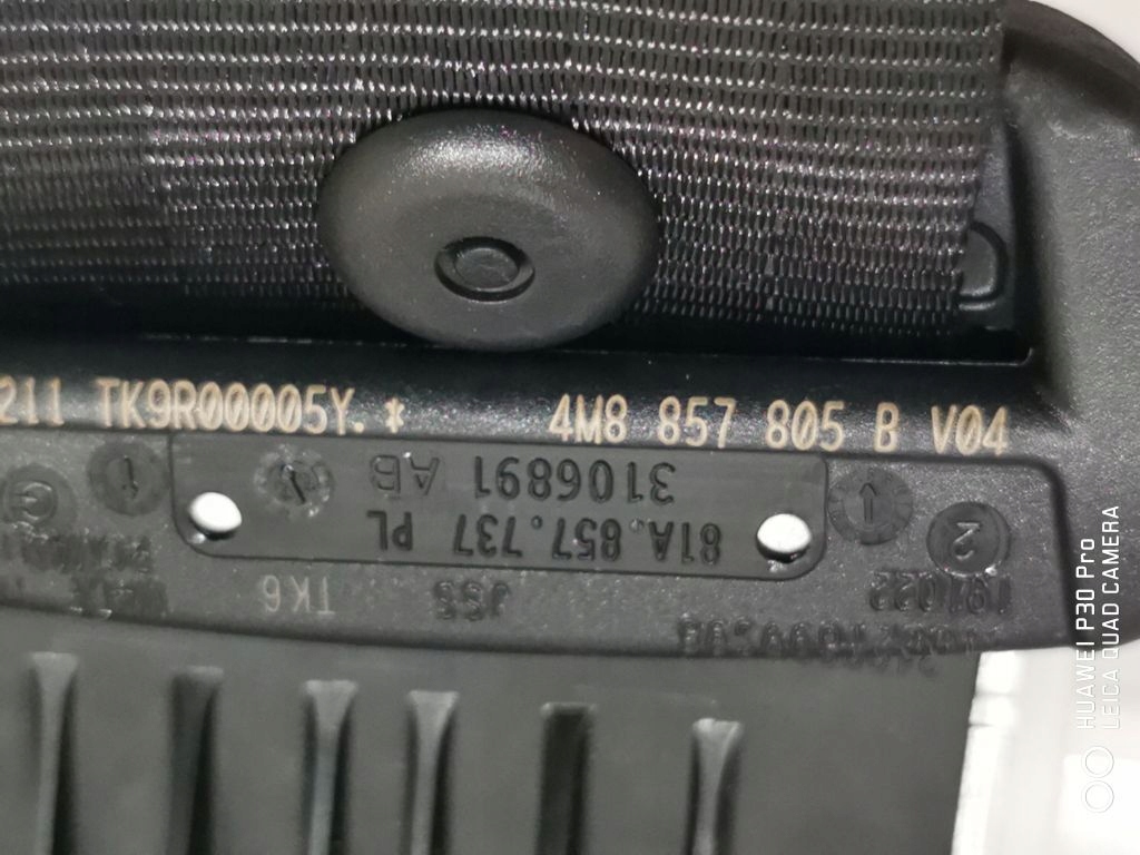 фото №7, Audi q8 4m8 - передние i задние ремни europa