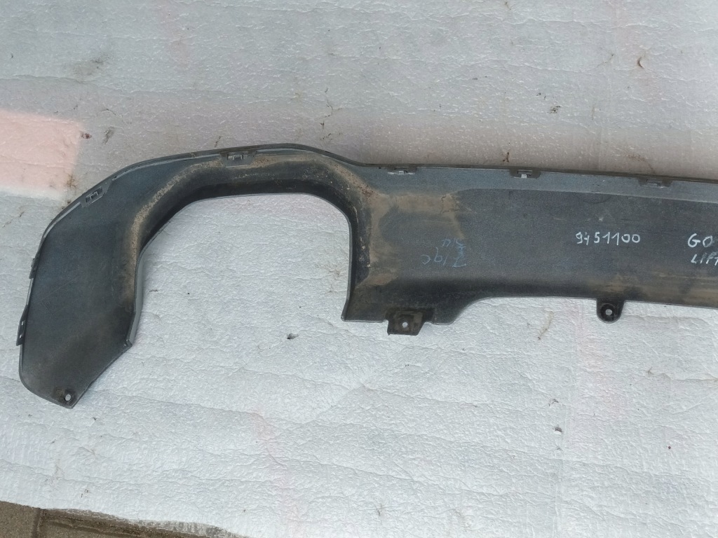 фото №6, Диффузор задний bmw x3 g01 lift спойлер накладка-спойлер