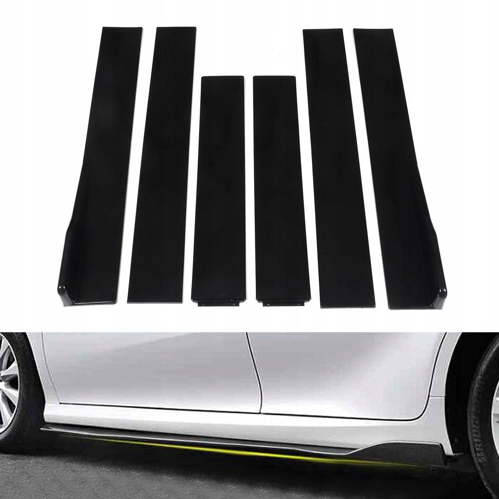 фото №15, Бічний накладки порогові автомобіля 2.2m блискучий