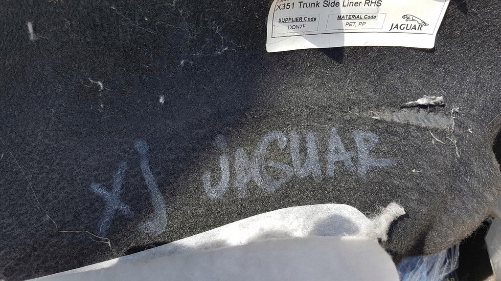 фото №5, Правый обшивка багажника jaguar xj aw93-f45422-af