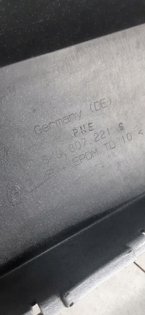 фото №11, Vw golf vi r-line 08- бампер перед передний 5k0807221s