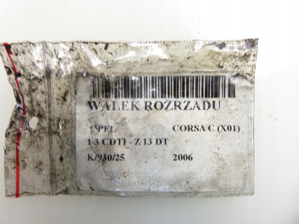 фото №11, Вали розподільного валу opel corsa c 1.3 cdt 55197852 46823507 46823508 з 13 dt