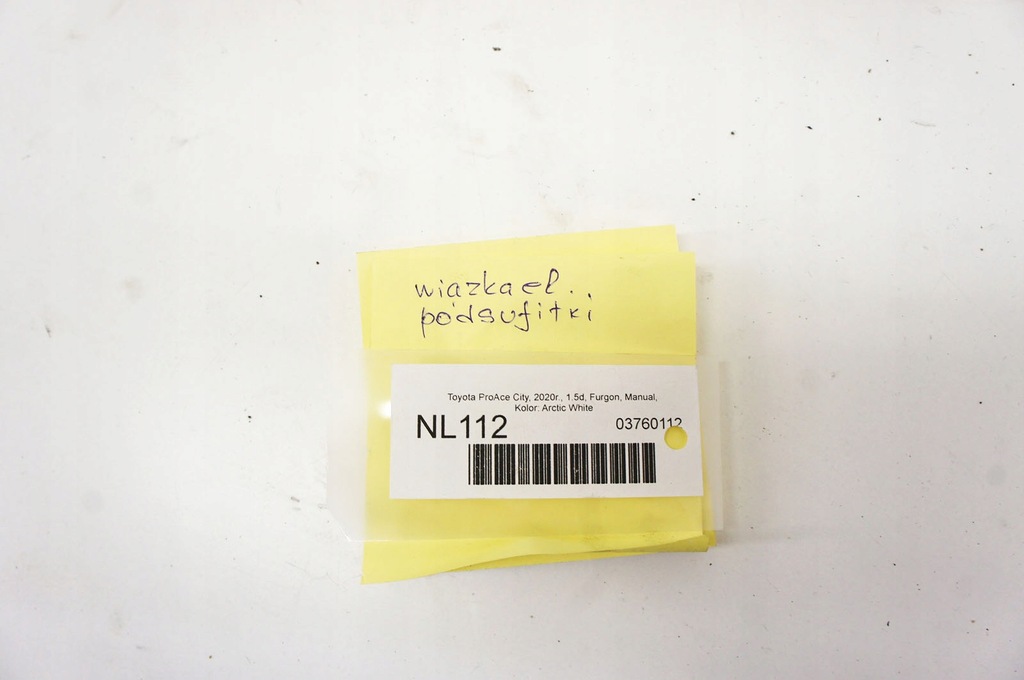 фото №6, Nl112 toyota proace city джгут дах стельовий