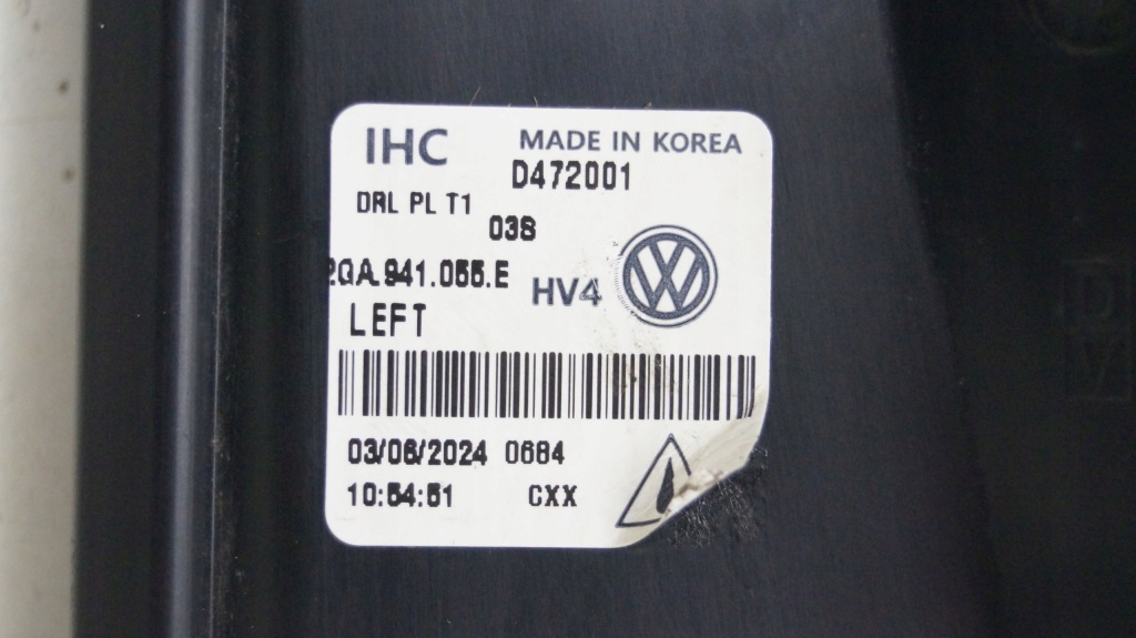 Vw t roc r line рестайлинг  21-25 drl led левый противотуманная фара Недорого