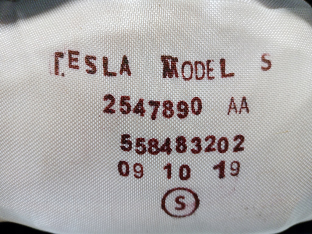 Подушка воздушная подушка безопасности пассажира консоли 1463363-99-b tesla s рестайлинг  2016- Недорого