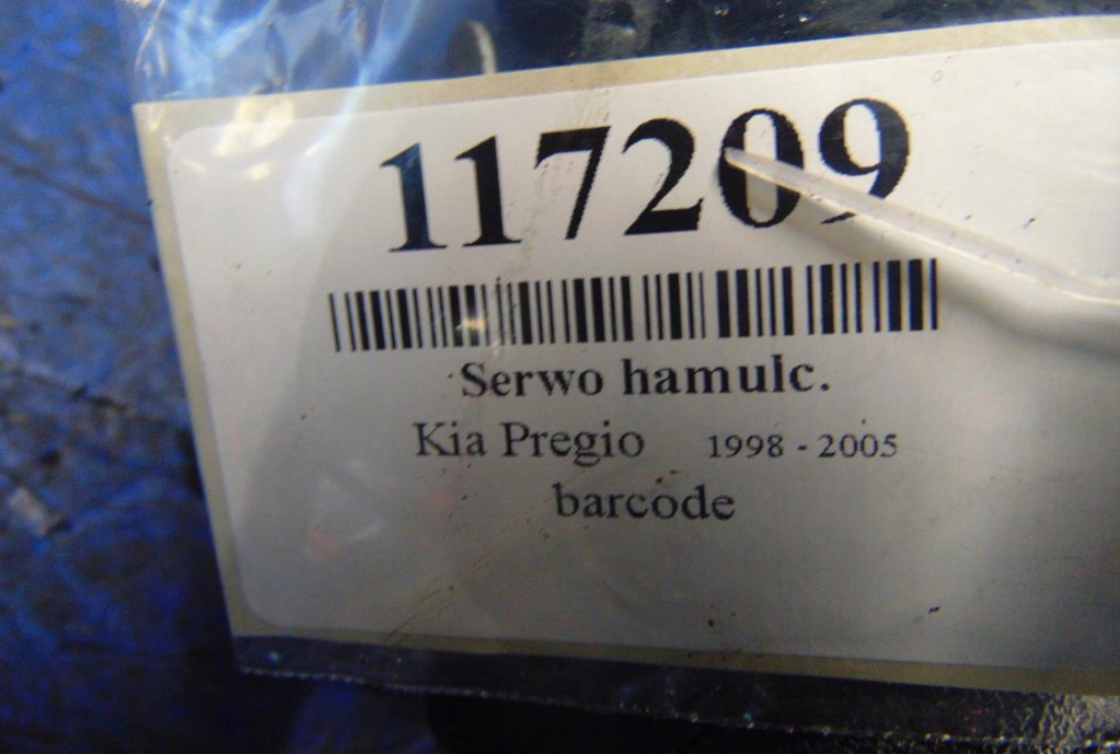фото №5, Підсилювач гальм гальмівні kia pregio 2.5tci