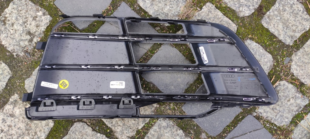 фото №9, Audi q5 sq5 80a s-line ліва решітка бампера лівий перед ew права i black