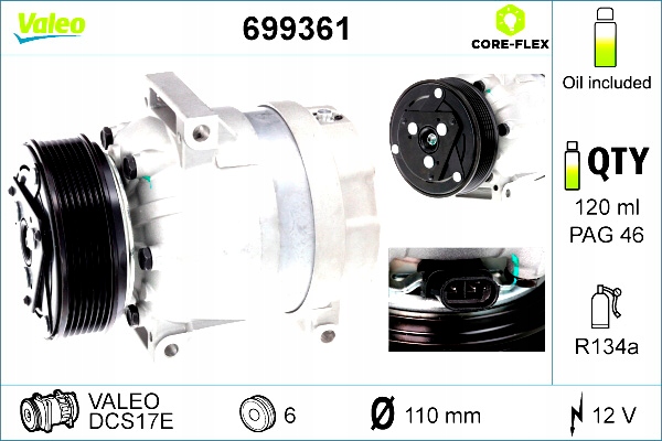 фото №2, Компресор кондиціонера nissan interstar primastar renault avantime