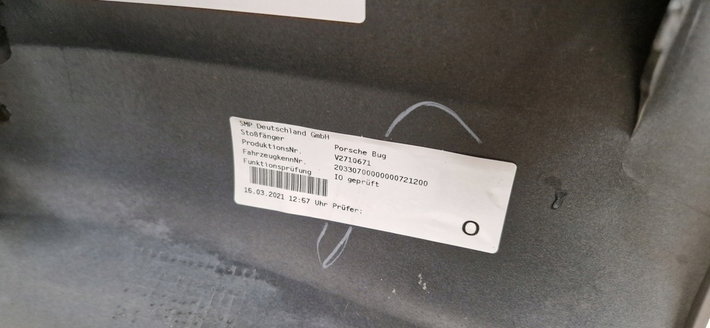 фото №12, Porsche 911 992 бампер перед передній 2019-2024r