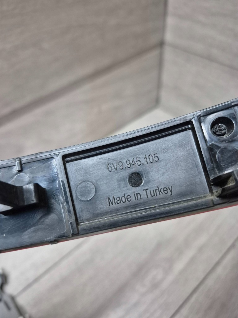 фото №6, 12991. fabia iii kombi відбивач бампер лівий задня 6v9945105