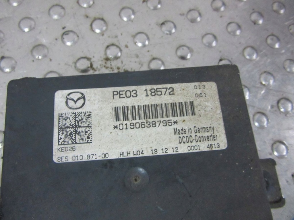 фото №7, Mazda cx5 2.2d 2013 бортовий комп'ютер набір do запуск