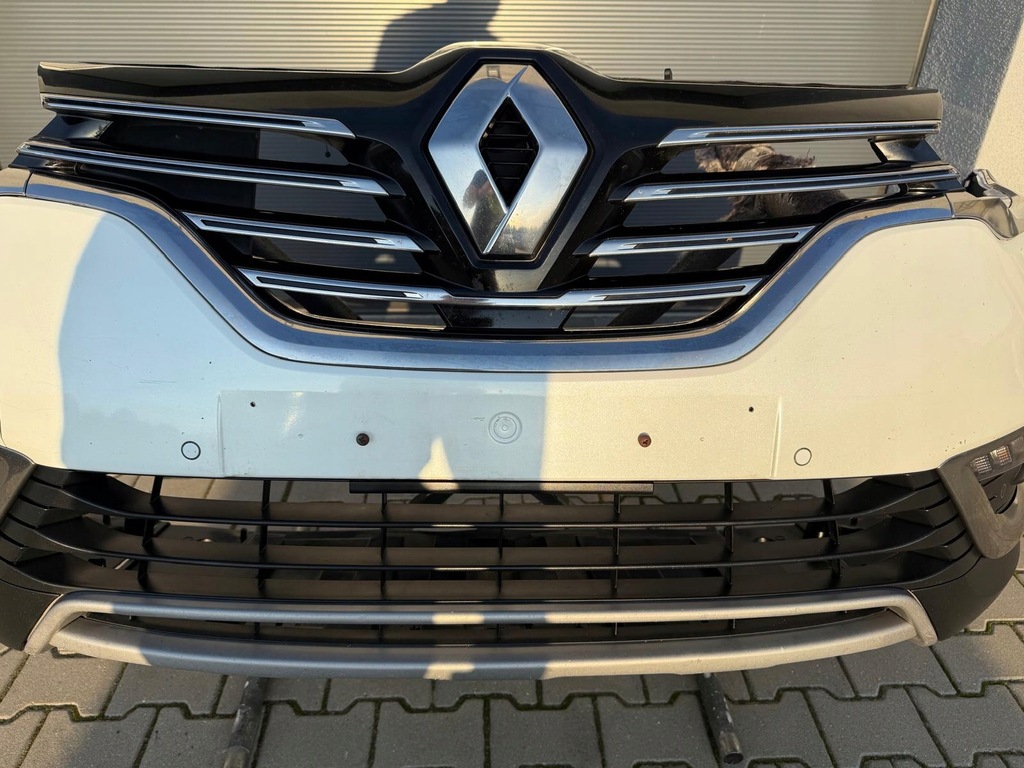 фото №7, Renault espace v бампер перед kompletny 6xpdc колір teqnc білий перламутр