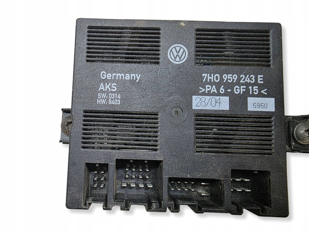 фото №1, Модуль дверь раздвижных volkswagen multivan t5 7h0959243e