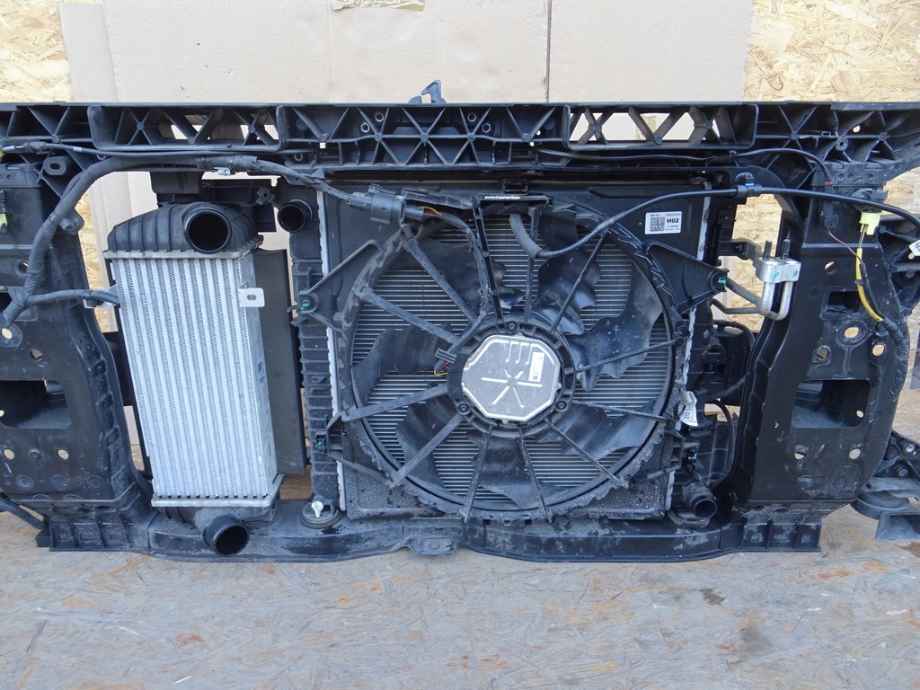 фото №6, Hyundai tucson iv pas передний радиатор радиатор 1.6 гибрид