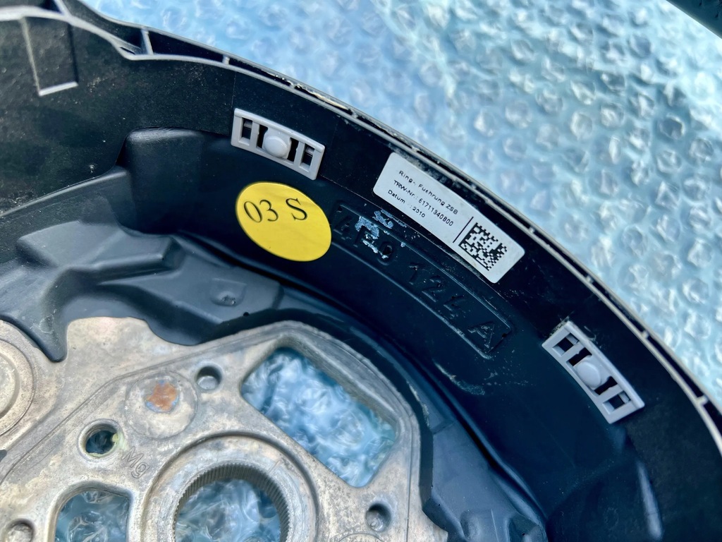 фото №6, Audi a3 8p воздуховод трёхспицевая кожа простроченная