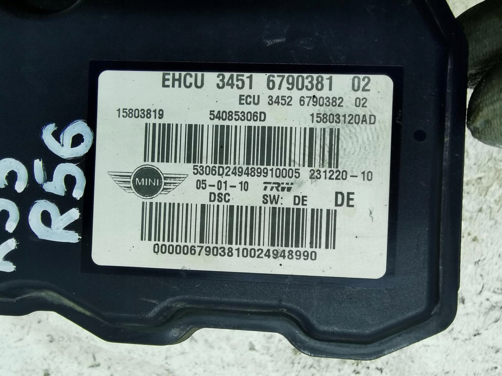 фото №5, Насос abs mini cooper r56 6790381 06-13