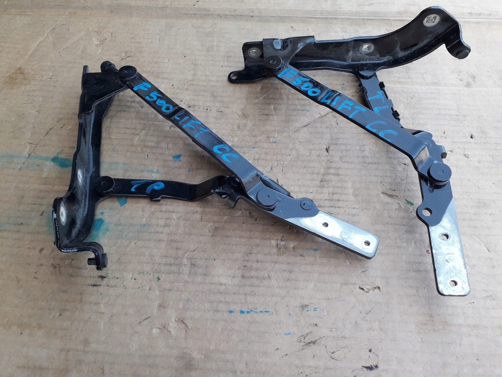 фото №1, Петли крышки задняя fiat 500 lift 15- cabrio комплект