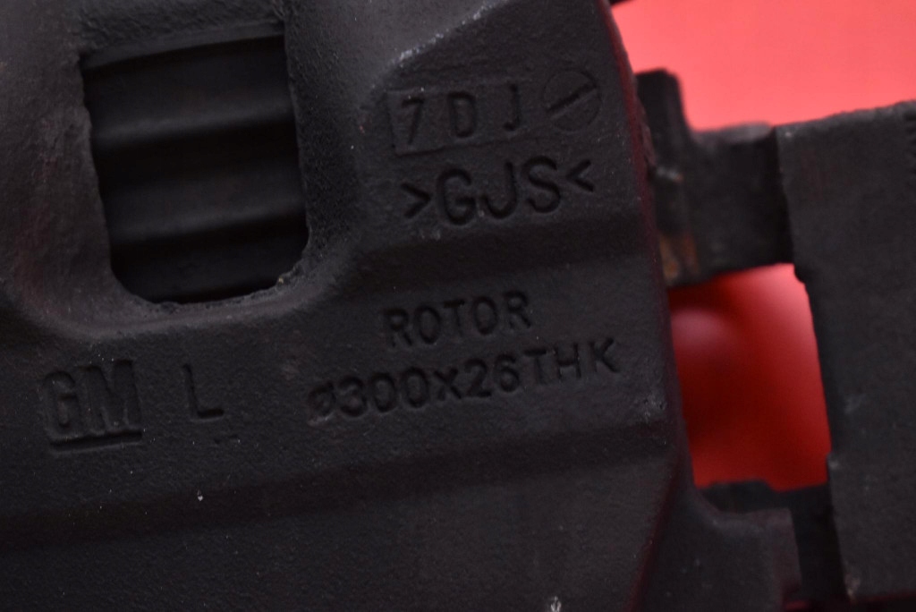 фото №7, Супорт гальмівний лівий перед 39031262 opel astra 5 v k 1.6 t 200 km 15-20