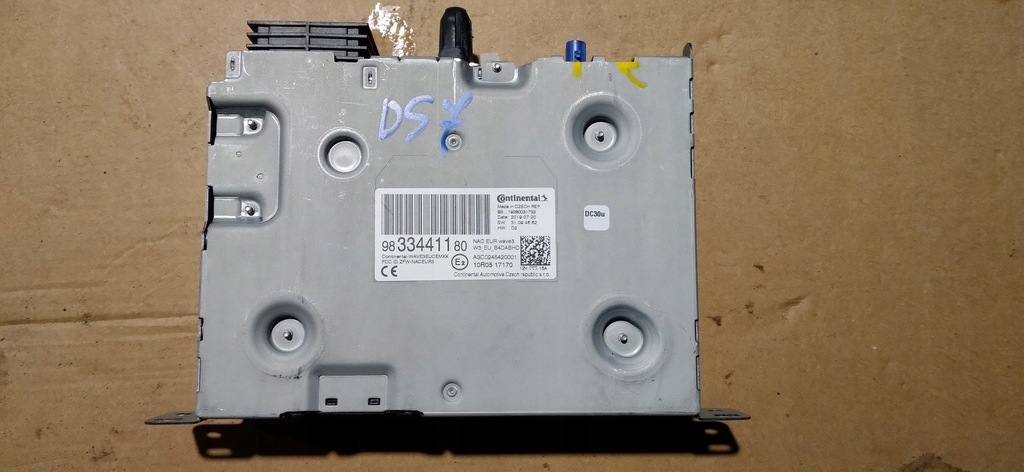 фото №1, Citroen ds7 радіо навігація навігація 9833441180