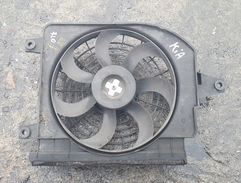 фото №4, Вентилятор радіатора kia rio i lift 1.5