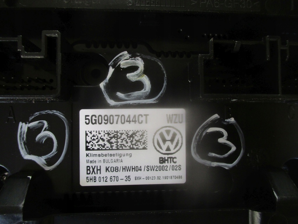 фото №6, Volkswagen оригінальний номер 5g0907044ct