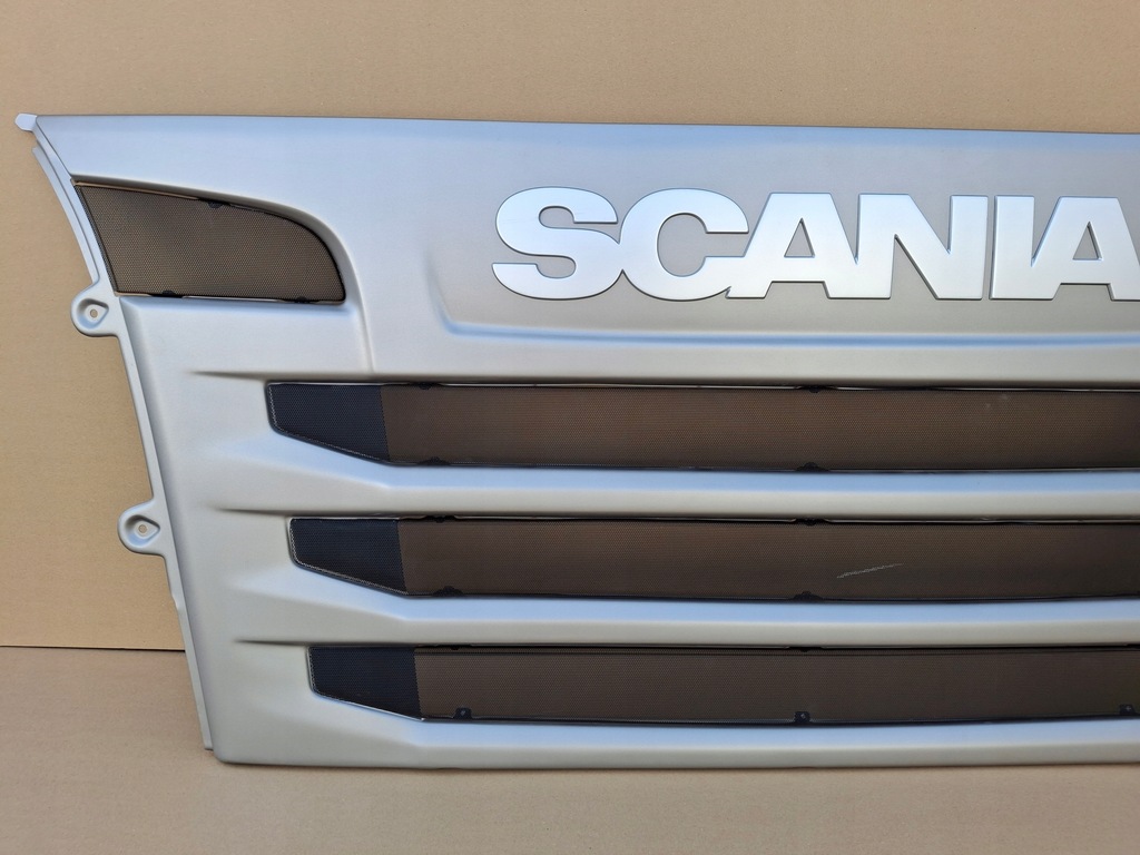 фото №4, Scania r xpi капот решітка радіатора емблема лист оригінал