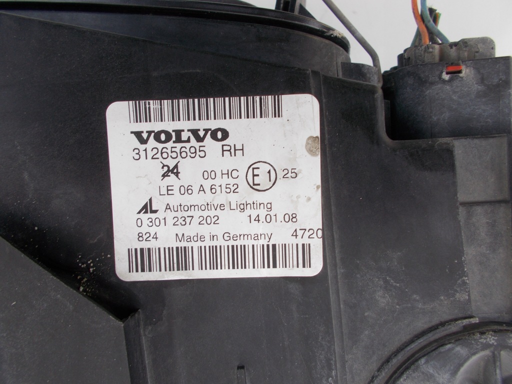 фото №16, Фара volvo s40 ii v50 lift 2007 - 2012 europa 31265694lh 31265695rh