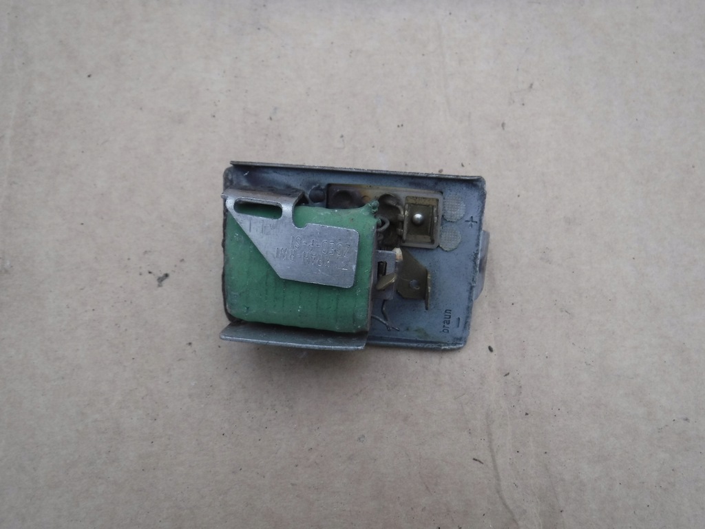 фото №1, Резистор вентилятор vw golf ii 191959263c