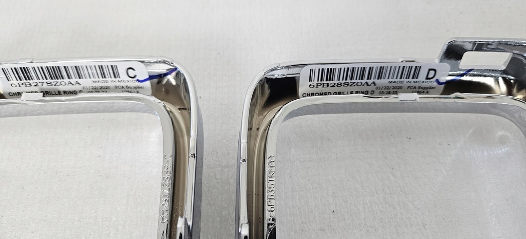 фото №7, Хром хром решітка jeep compass ii 2017- оригінальні nowe