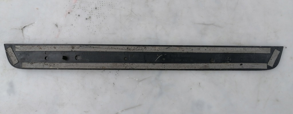 фото №2, Молдинг порог левая перед sline audi a4 b8