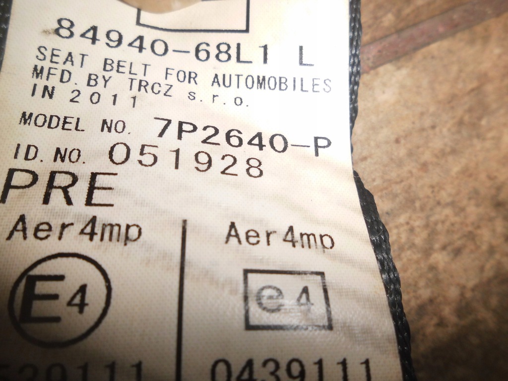 фото №7, Suzuki swift mk7 2 x pas безпеки po відновлення