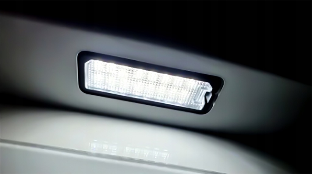 фото №12, 2x фонари led подсветка номерного знака регистрационный vw golf v vi passat polo