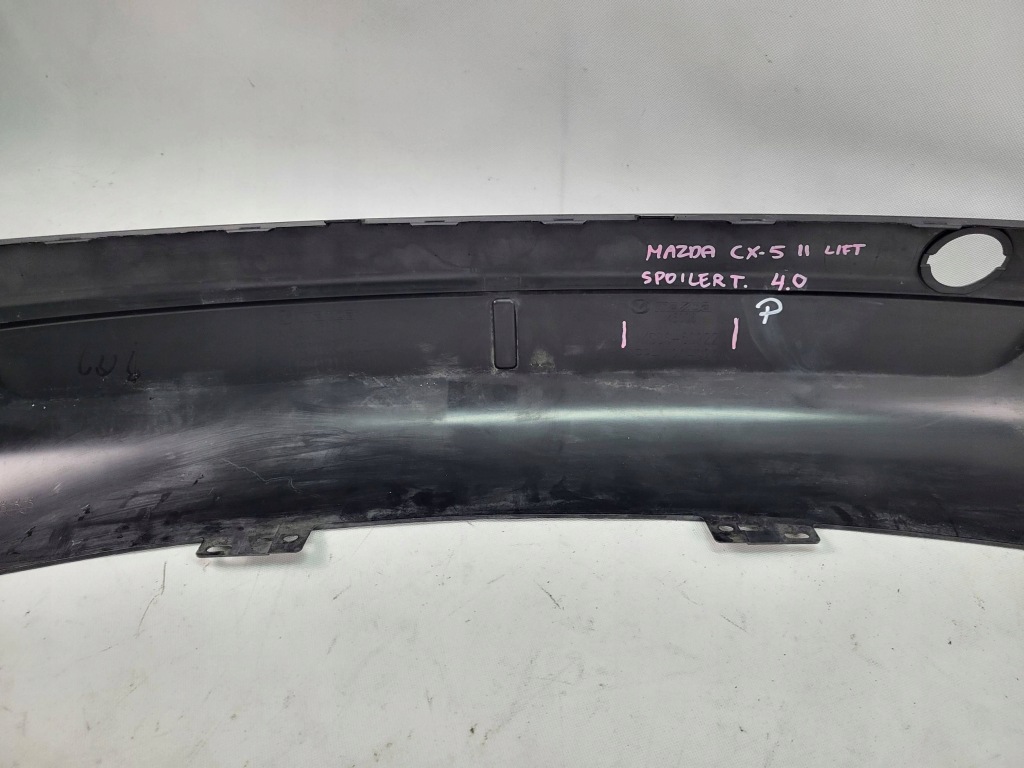 фото №11, Спойлер накладка бампера задняя задняя mazda cx5 cx-5 ii 2 lift 22- ksd6-5022