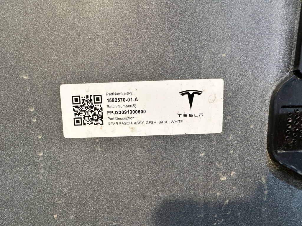 фото №15, Tesla model 3 lift 2024- бампер задня задній