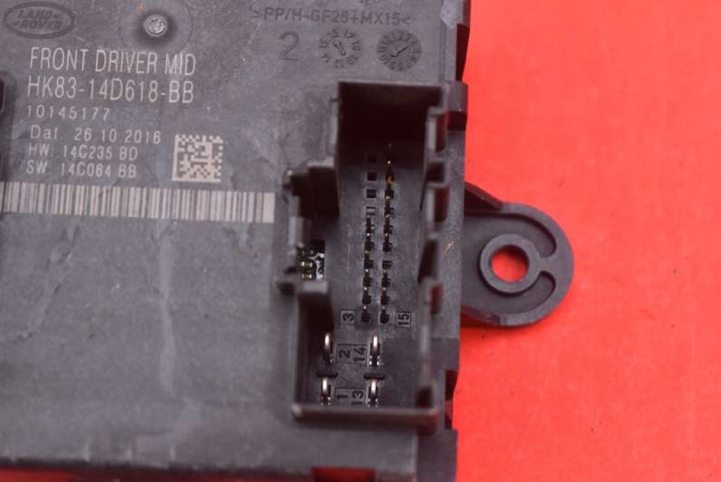 фото №8, Блок управления модуль дверь левый перед hk83-14d618-bb jaguar f-pace x761 16-20