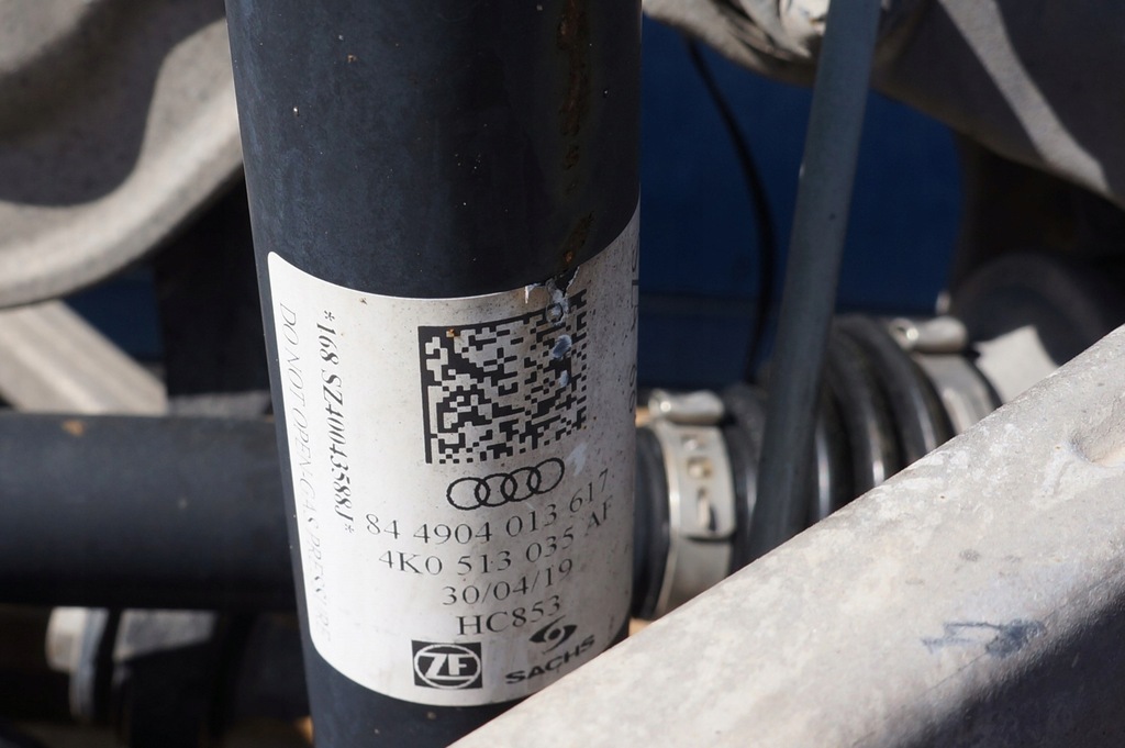 фото №10, Балка задня підвіска підрамник диференціал audi a6 c8 a7 4k0505235al 0g2500043e