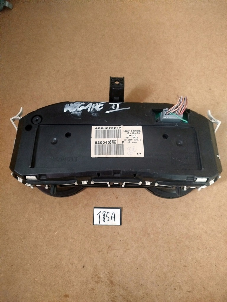 фото №1, Лічильник спідометр renault megane ii 8200408787
