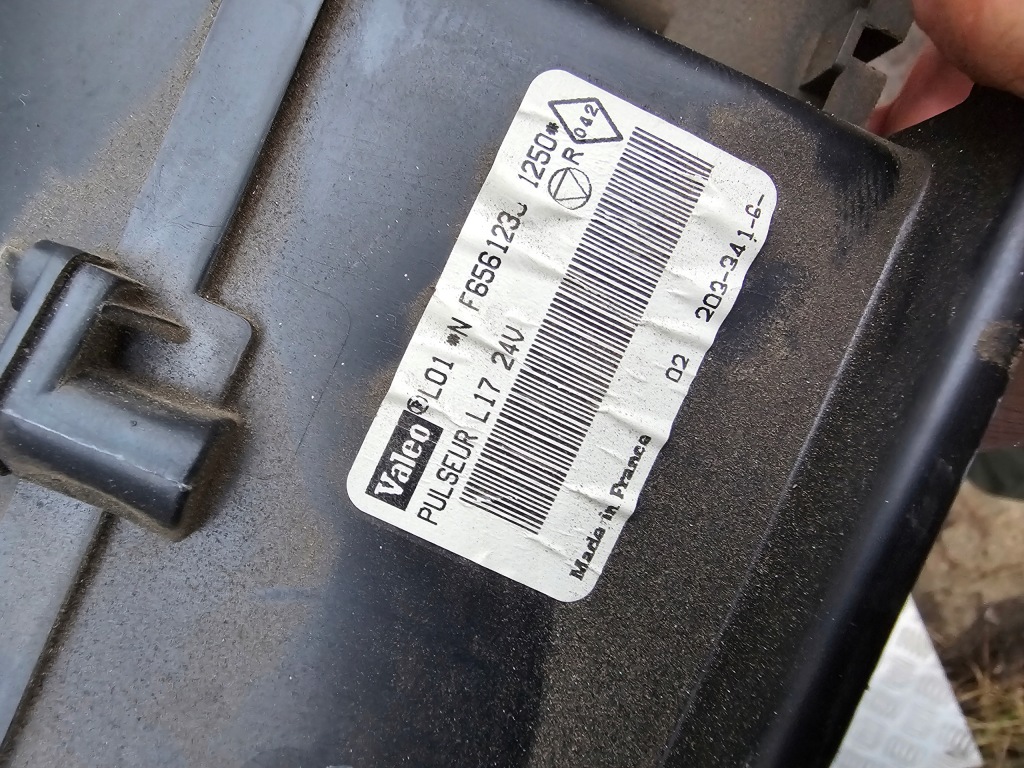 Вентилятор повітродувка обдув обігрівача renault midlum dxi 06-14 rok Доставка