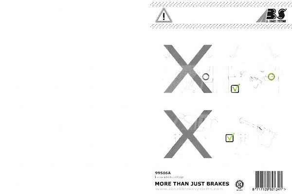 фото №1, A.b.s. 260890 тяга / кронштейн, стабилизатор