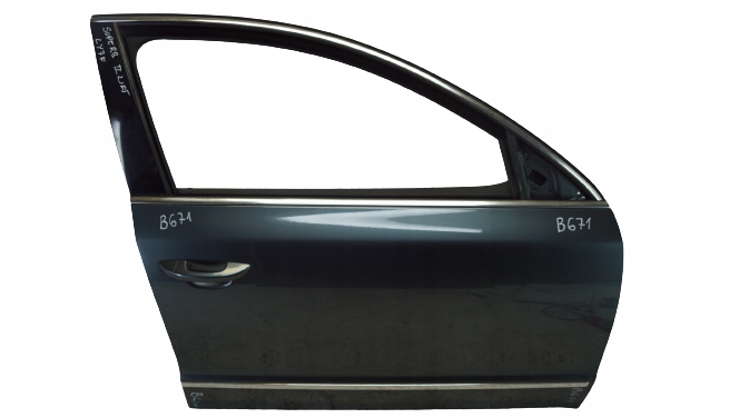 фото №1, Skoda superb ii lift двері праве перед lf7y