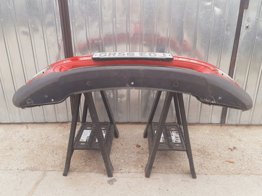 фото №10, Бампер перед передній mini cooper r56 lata 2006-2010 колір 851/3 chili red