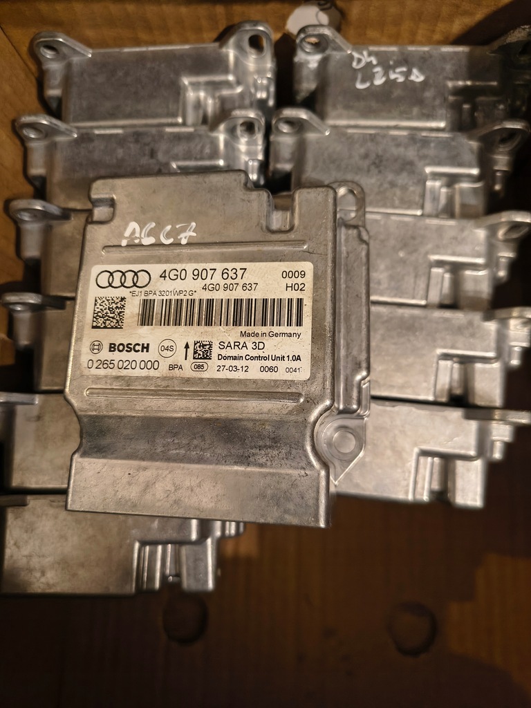 фото №1, A6 c7 4g модуль блок управления ускорения 4g0907637 a7 4g