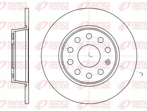 Диск гальмівна remsa Доставка